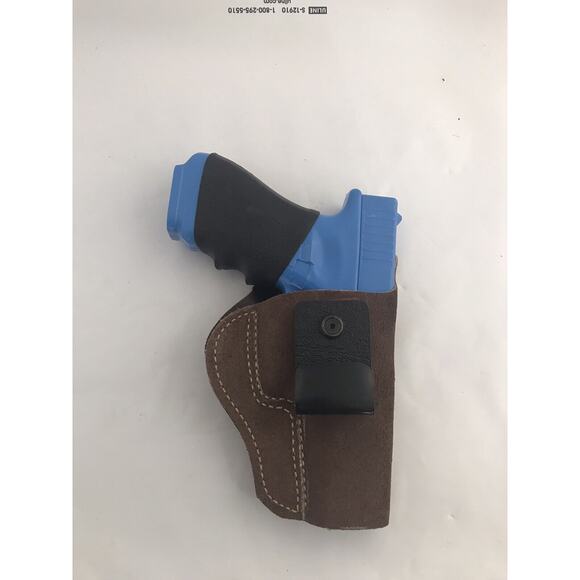 Ross Leather Premium Right Hand RH in Waist‎ Band IWB Glock 17/22/19/23 Holster - Picture 2 of 5